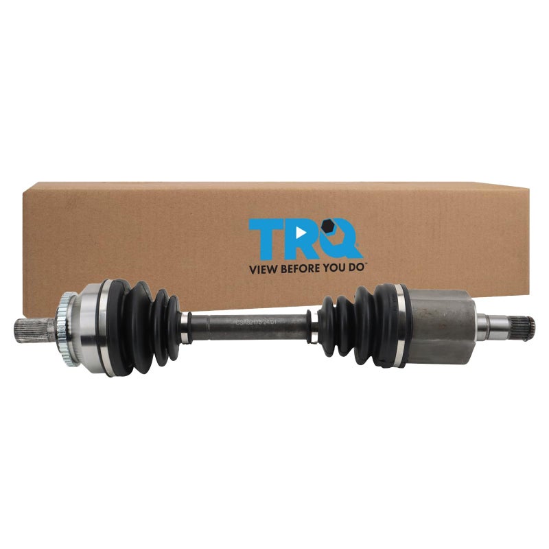TRQ Front Driver Side CV Axle Assembly Compatible with 2001-2007 Volvo S60 Automatic Transmission 01-07 V70 Automatic Transmission 2008-2009 S60 2010 XC60 FWD - Image 1